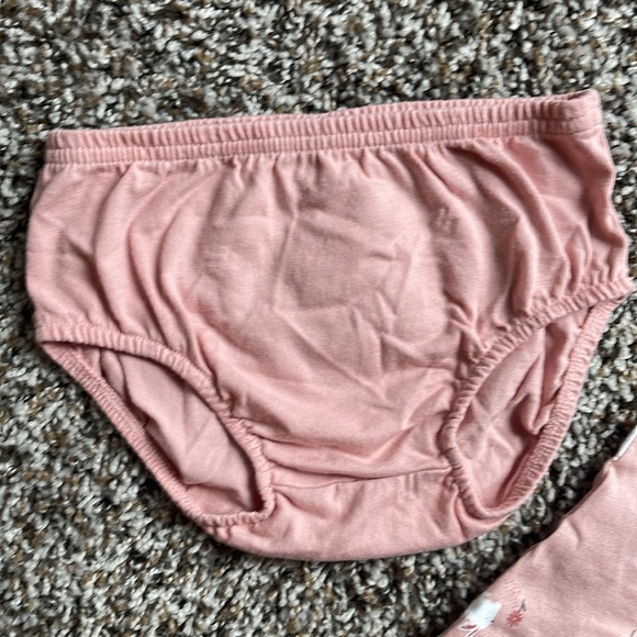 12M✨Bunny Rabbit Pink Dress with Bloomers - Picture 5 of 6